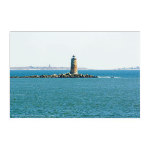Whaleback Lighthouse Acrylic Print