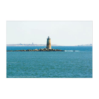 Whaleback Lighthouse Acrylic Print