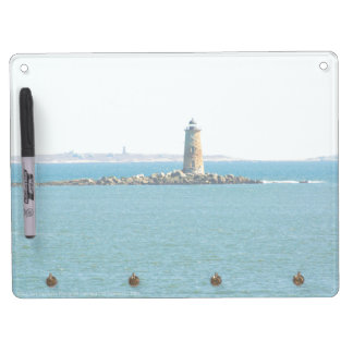 Whaleback Lighthouse Dry Erase Board With Keychain Holder