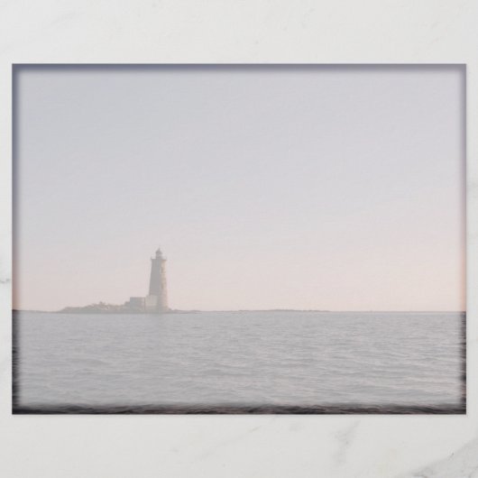 Whaleback Lighthouse Letterhead (Front)