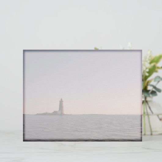 Whaleback Lighthouse Letterhead (Standing Front)