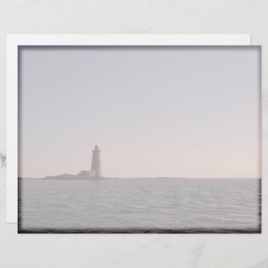 Whaleback Lighthouse Letterhead (Front/Back)