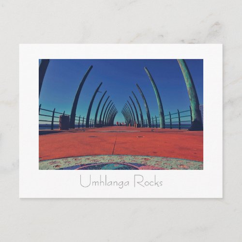 Whalebone Pier Umhlanga Durban SA Postcard