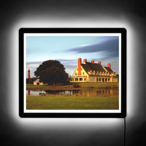 Whalehead Club And Light  LED Sign