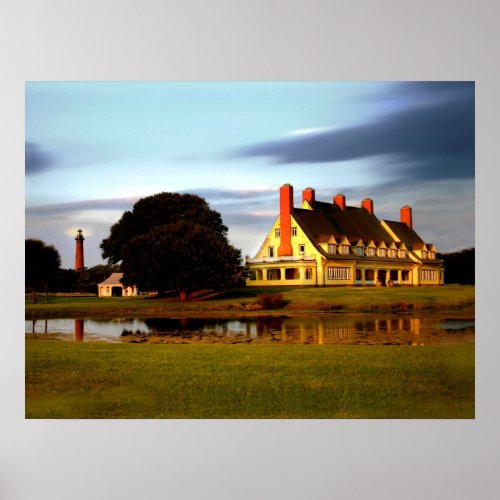 Whalehead Light Poster