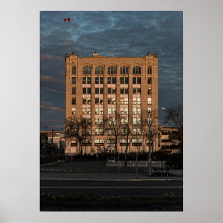 Whalen Building No 2 Color Version Poster