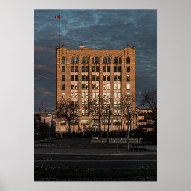 Whalen Building No 2 Color Version Poster (Front)