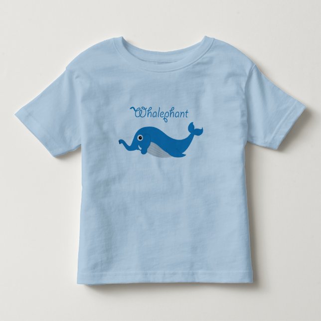 Whalephant Toddler T Toddler T-shirt (Front)