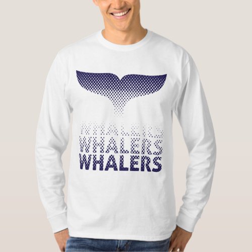 Whalers Bubbles Basic Long Sleeve T_Shirt