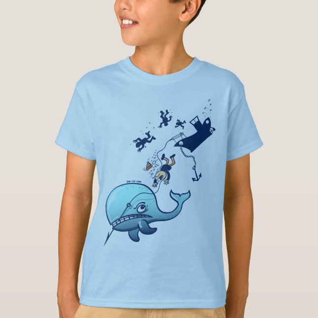 Whales are Furious! T-Shirt (Front)