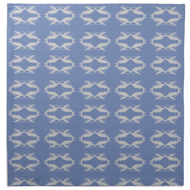 Whales Cloth Napkin (Front)