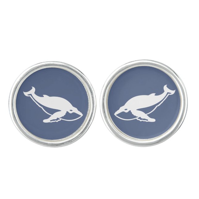 Whales Cufflinks (Front)
