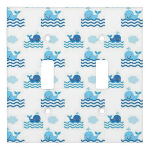Whales Light Switch Cover