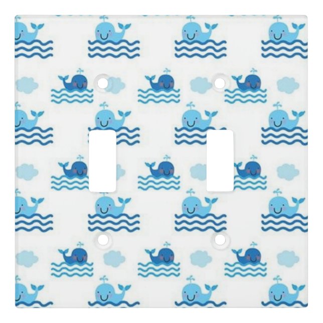 Whales Light Switch Cover (Front)