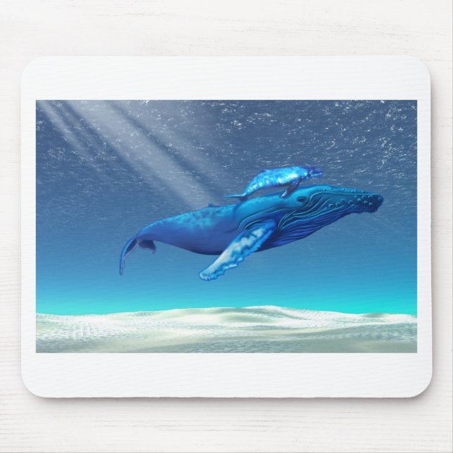 WHALES  MOUSEPAD (Front)