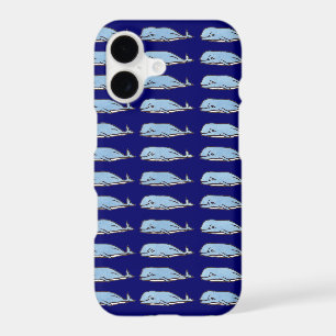 Whales pattern iPhone 17 case