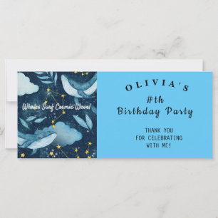 Whales Surf Cosmic Waves Constellation Thank You  