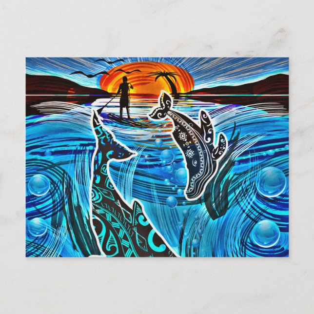 Whales Tale Postcard (Front)