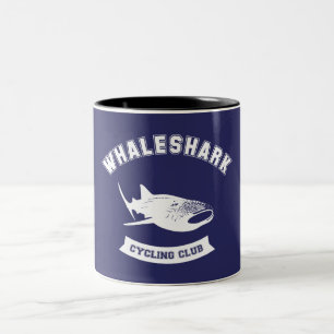 Whaleshark Cycling Club Two-Tone Coffee Mug