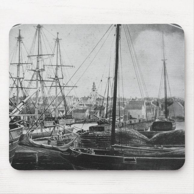 Whaling Port, New Bedford Mouse Pad (Front)