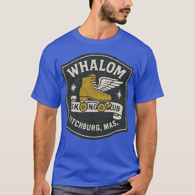 Whalom Skating Club Fitchburg, MA T-Shirt (Front)