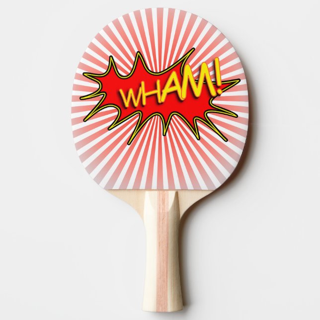Wham explosion. Case-Mate iPhone hoesje Ping Pong Paddle (Back)
