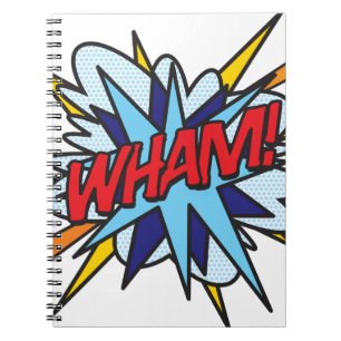WHAM Fun Retro Comic Book Pop Art