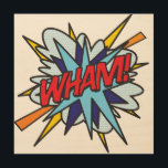 WHAM Fun Retro Comic Book Pop Art<br><div class="desc">A fun,  cool and trendy retro comic book pop art-inspired design that puts the wham,  zap,  pow into your day. The perfect gift for superheroes,  your friends,  family or as a treat to yourself. Designed by ComicBookPop© at www.zazzle.com/comicbookpop*</div>