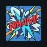 WHAM Fun Retro Comic Book Pop Art<br><div class="desc">A fun,  cool and trendy retro comic book pop art-inspired design that puts the wham,  zap,  pow into your day. The perfect gift for superheroes,  your friends,  family or as a treat to yourself. Designed by ComicBookPop© at www.zazzle.com/comicbookpop*</div>