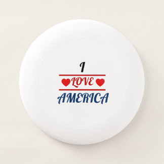 Wham-O Frisbee - I Love America