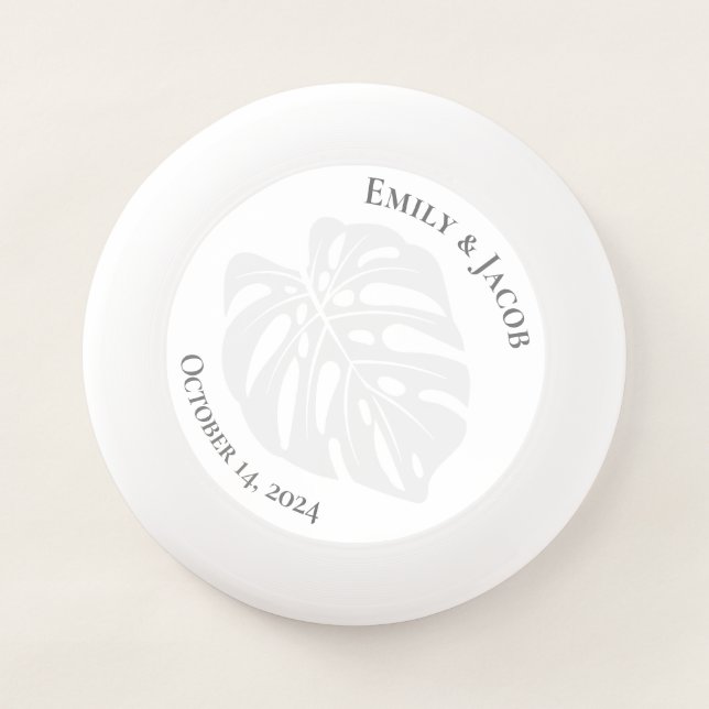 Wham-O Frisbee Wedding Party Favor (Front)