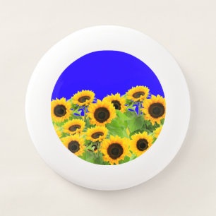 Wham-O Frisbee with Sunflowers