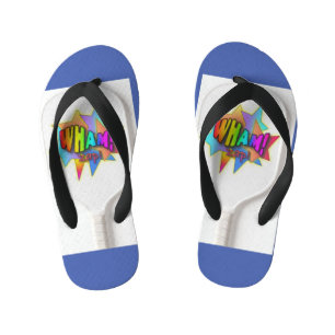Wham! Personalized Kids Flip Flops