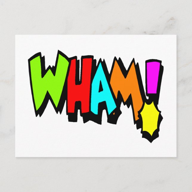 Wham! Postcard (Front)