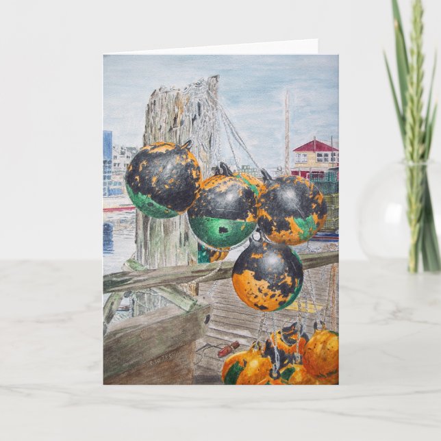 Wharf Bumpers Artwork Thank You Card (Front)