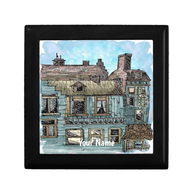 Wharf Scene 2 Gift Box (Front)