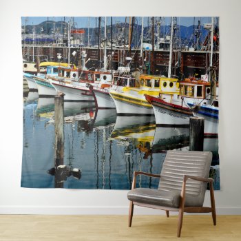 Wharf Tapestry by jetglo at Zazzle
