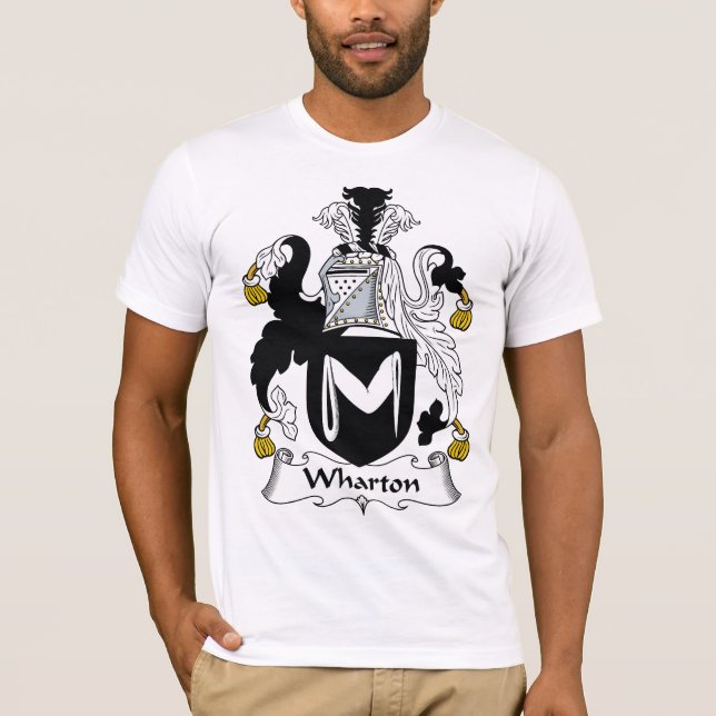 Wharton Family Crest T-Shirt (Front)