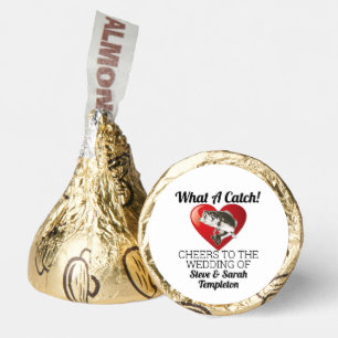 What a Catch Wedding Day Fishing Bass Hershey®'s Kisses®