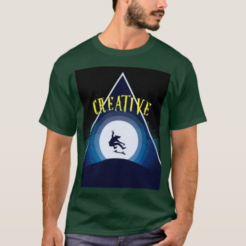 What a Creative Creature Graphic T_Shirt