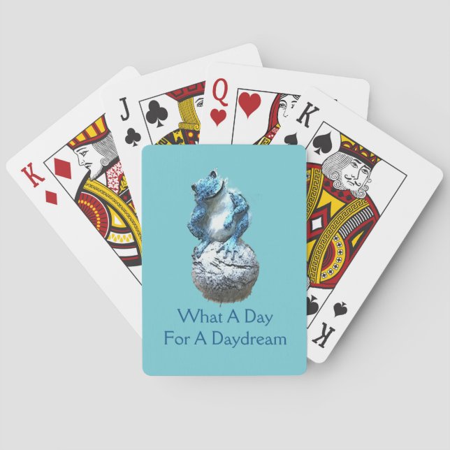 What A Day For A Daydream Poker Cards (Back)