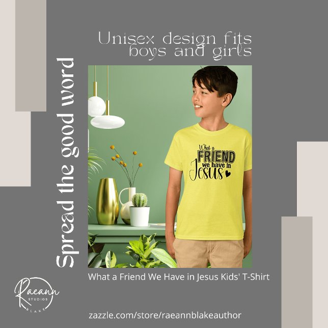 What a Friend We Have in Jesus Kids' T-Shirt (Creator Uploaded)