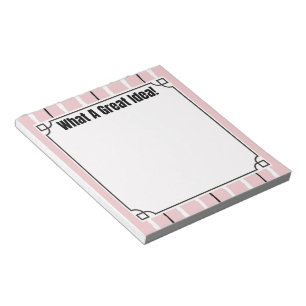 What A Great Idea! - Notes