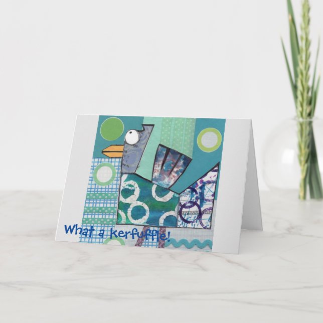 What a kerfuffle! card (Front)