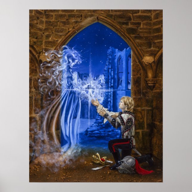 What a Knight for Apparitions - Print or Poster (Front)