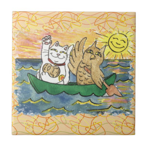 What a Lucky Voyage it Was! Tile