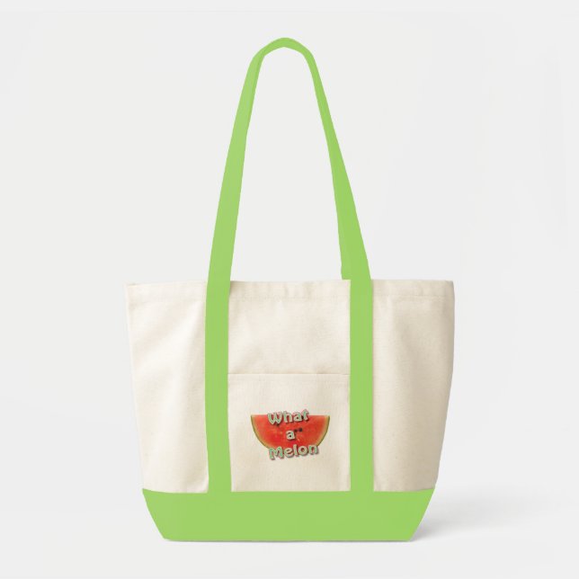 what a melon tote bag (Front)
