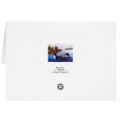 What A Pair Loon Blank Card (Back Horizontal)