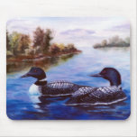 What A Pair Loon Mousepad at Zazzle