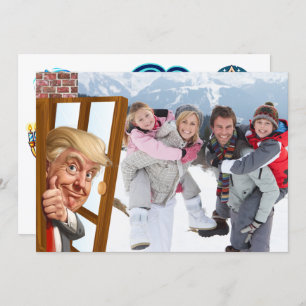 What a PHOTOBOMB Hanukkah Jewish Holy Days Holiday Card